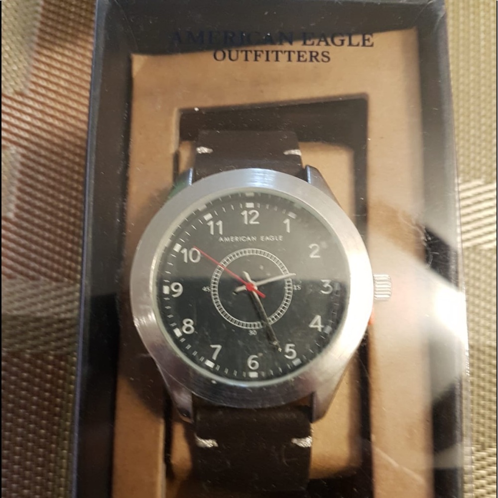 American Eagle watch color black. Unisex